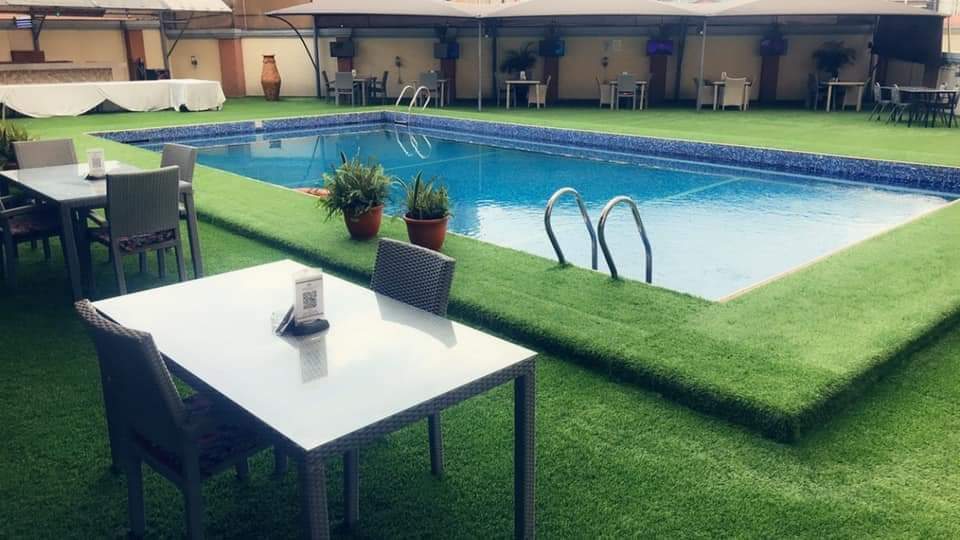 Poolside